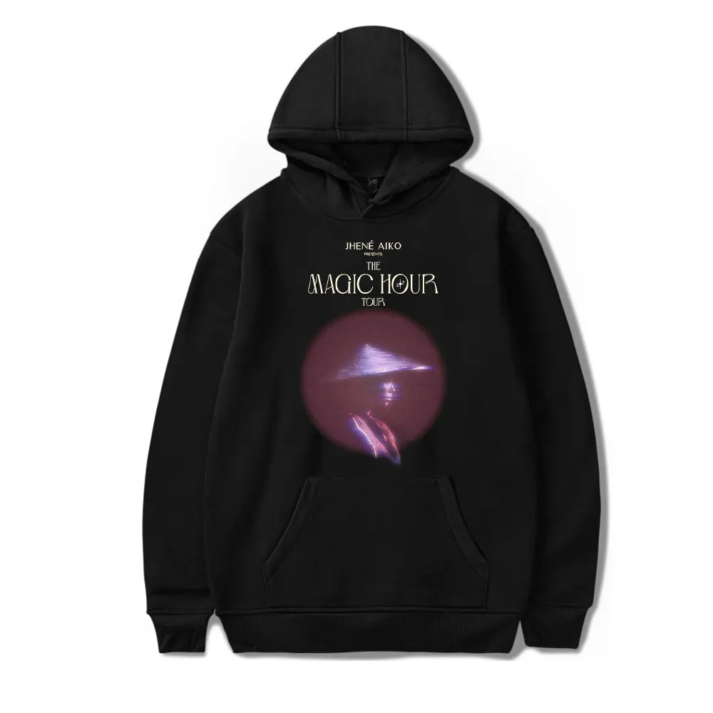 

Jhene Aiko The Magic Hour Tour 2024 Hoodies Unisex Tour Printed Long Sleeve Pullovers Streetwear