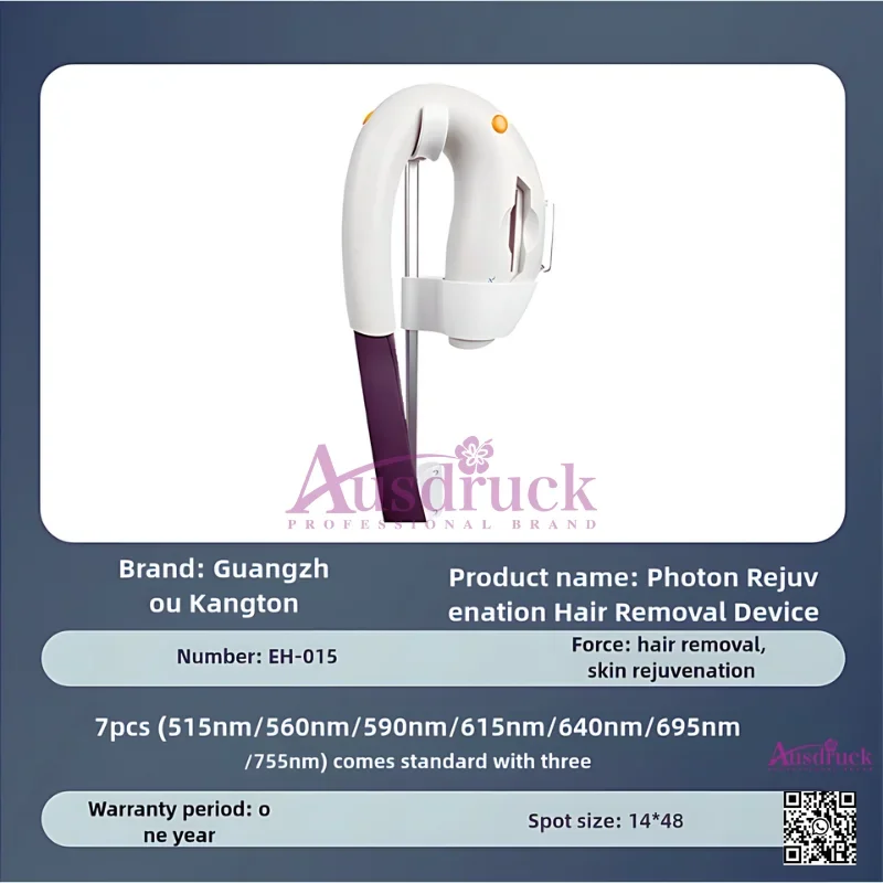 Photon Rejuvenation Hair Removal Handle for IPL Beauty Devices - Quality Assured