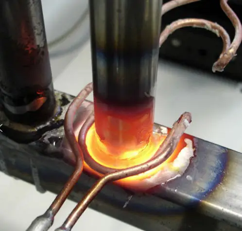 Máquina de solda de brasagem com aquecimento por indução portátil