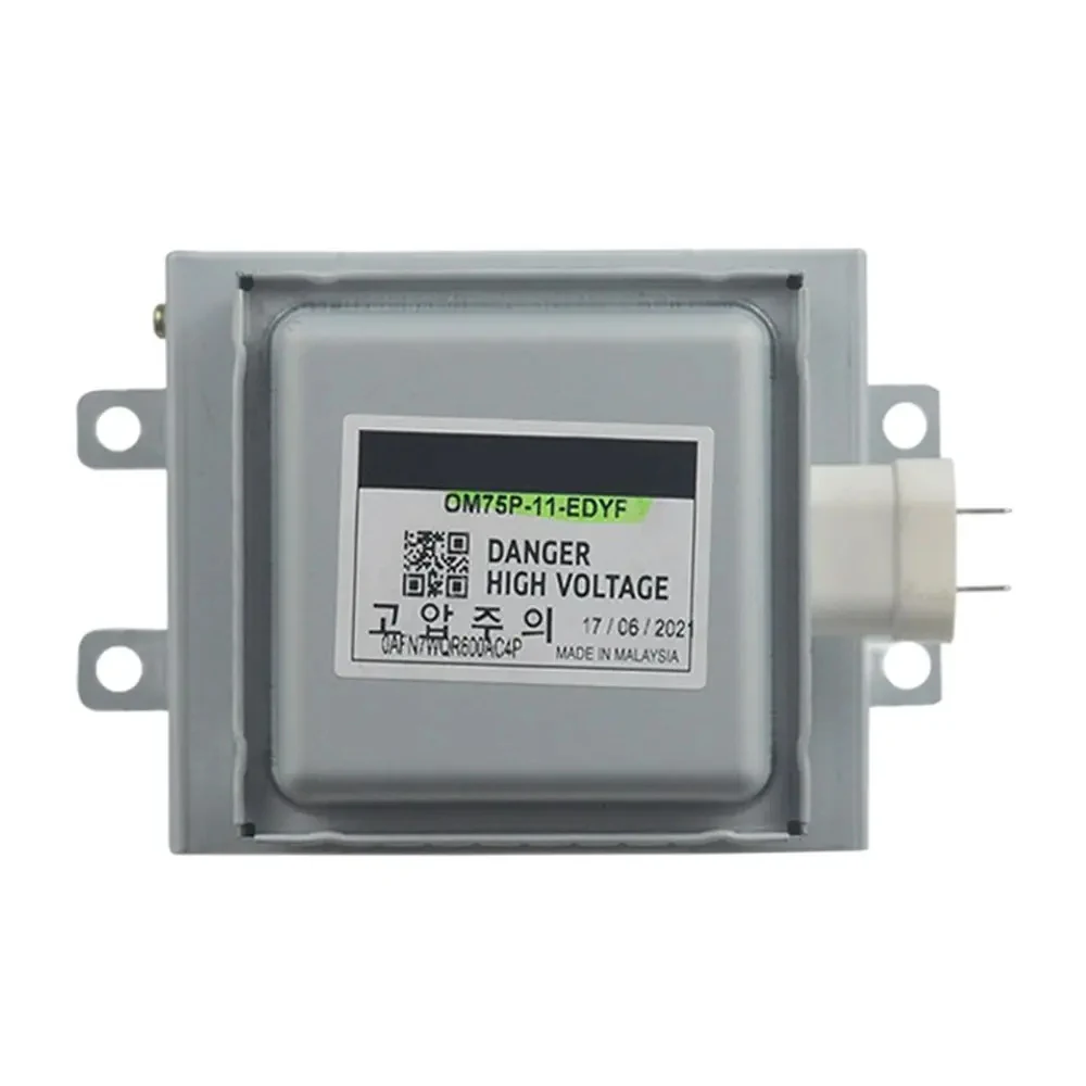 

Industrial Microwave Magnetron, Model Number OM75P-11-EDYF, Power 1500W, Water Cooled, For Brand Samsung, New Original