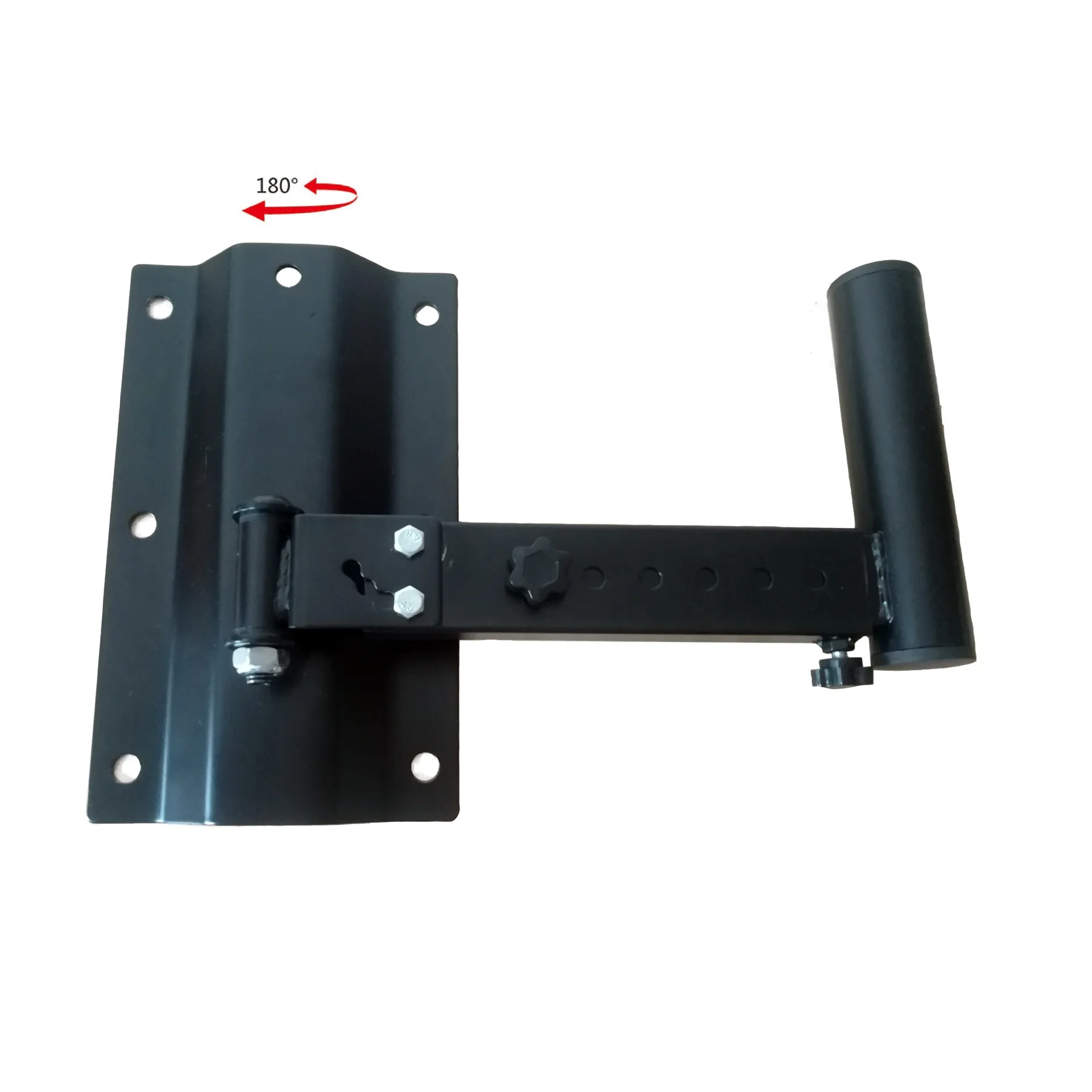 2 pieces Speaker Wall Mounts Brackets Professional Adjustable All Metal Stands Audio telescopic wall mounting accessories