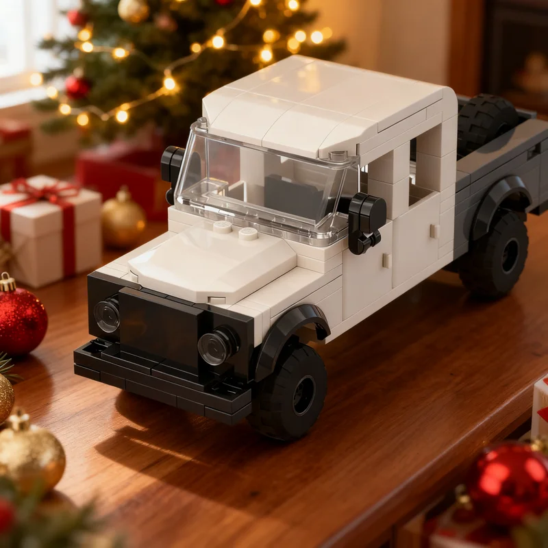 192pcs MOC Defender 130 W Working Suspension City Off-Road Model Building Blocks Christmas Gift Toys Architecture 3D Assemble
