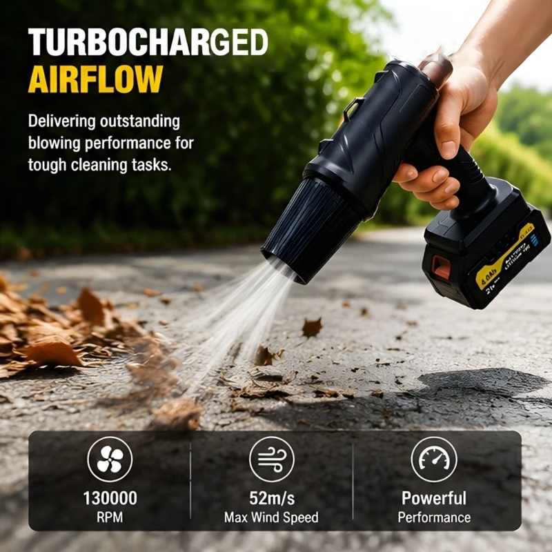

Small Wireless Air migrant With Extended Life 4000mAh Rechargeable Battery Perfect For Home And Yard Care D2RD