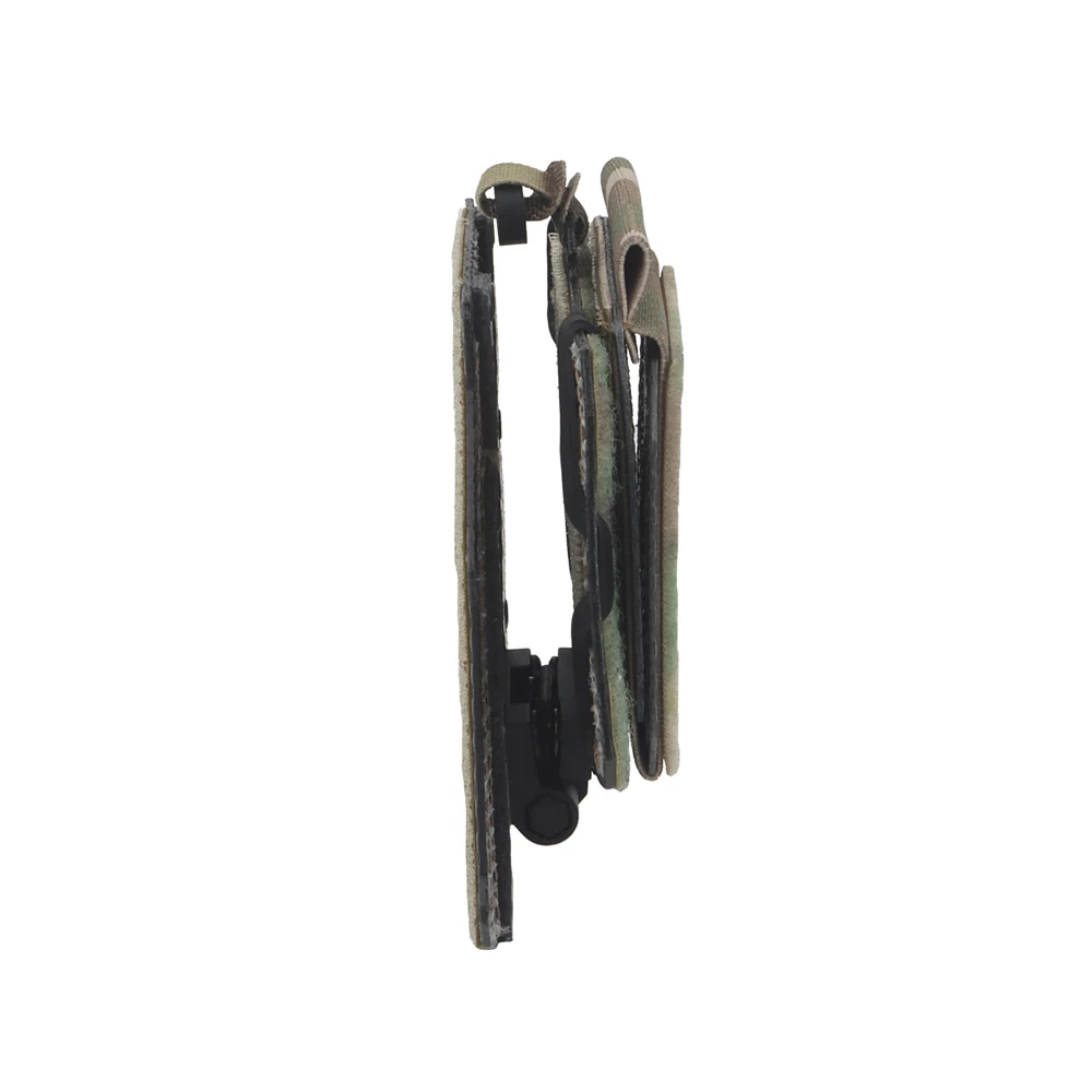 Tactical Concealed Navigation Board Hook And Loop Fastener Adjustable Multi‑Angle Portable Outdoor Accessory