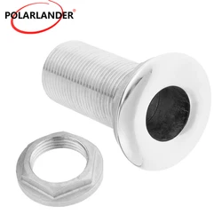 Marine Thru Hull Water Drain Boat Hardware Fitting Accessories 3/4