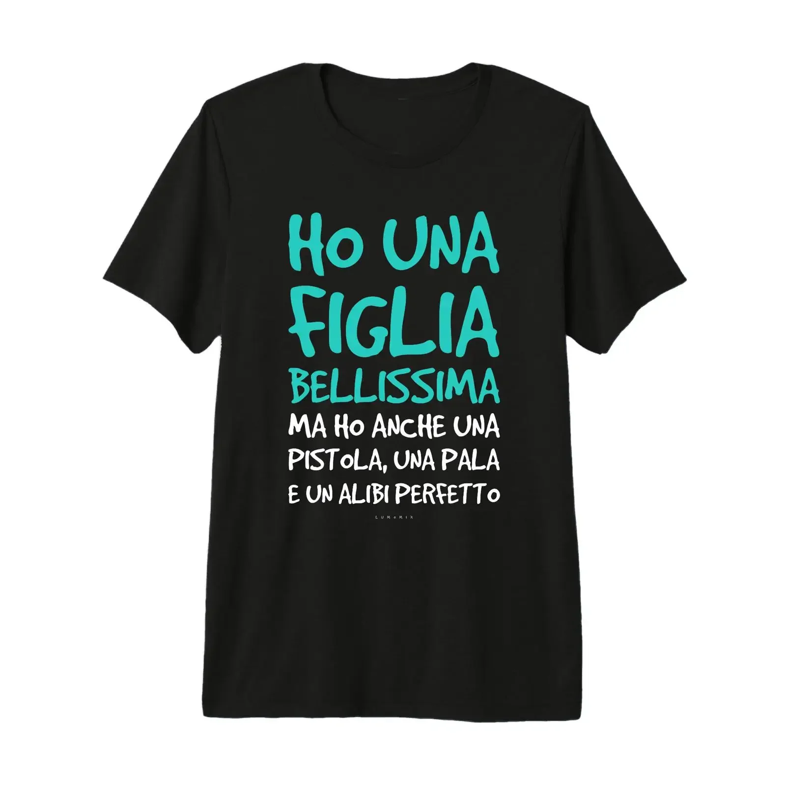Camisetas Divertidas para Hombre, Regalo para Papá, Tiene una Hija Hermosa, Camiseta Premium Vintage Lavada, Transpirable, con Estampado Gráfico
