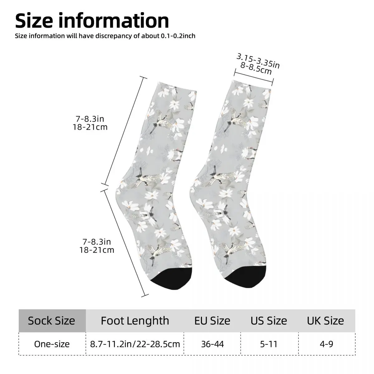 Air Nomad Kawaii Socks Shopping Cartoon Pattern Socks