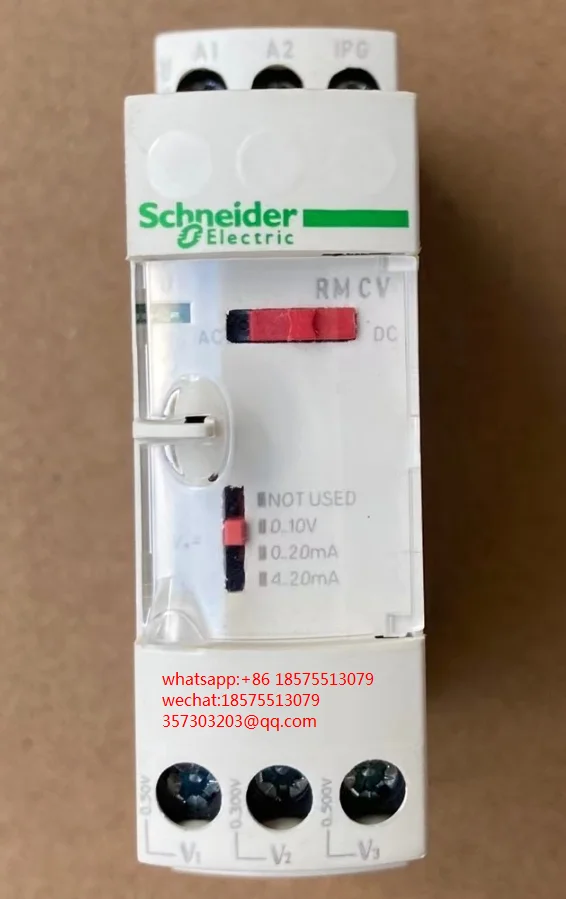 For Schneider RMCV60BD Voltage And Current Converter 0-50 0-300 0-500V Voltage to 0-10V 4-20MA 0-20MA 1 Piece