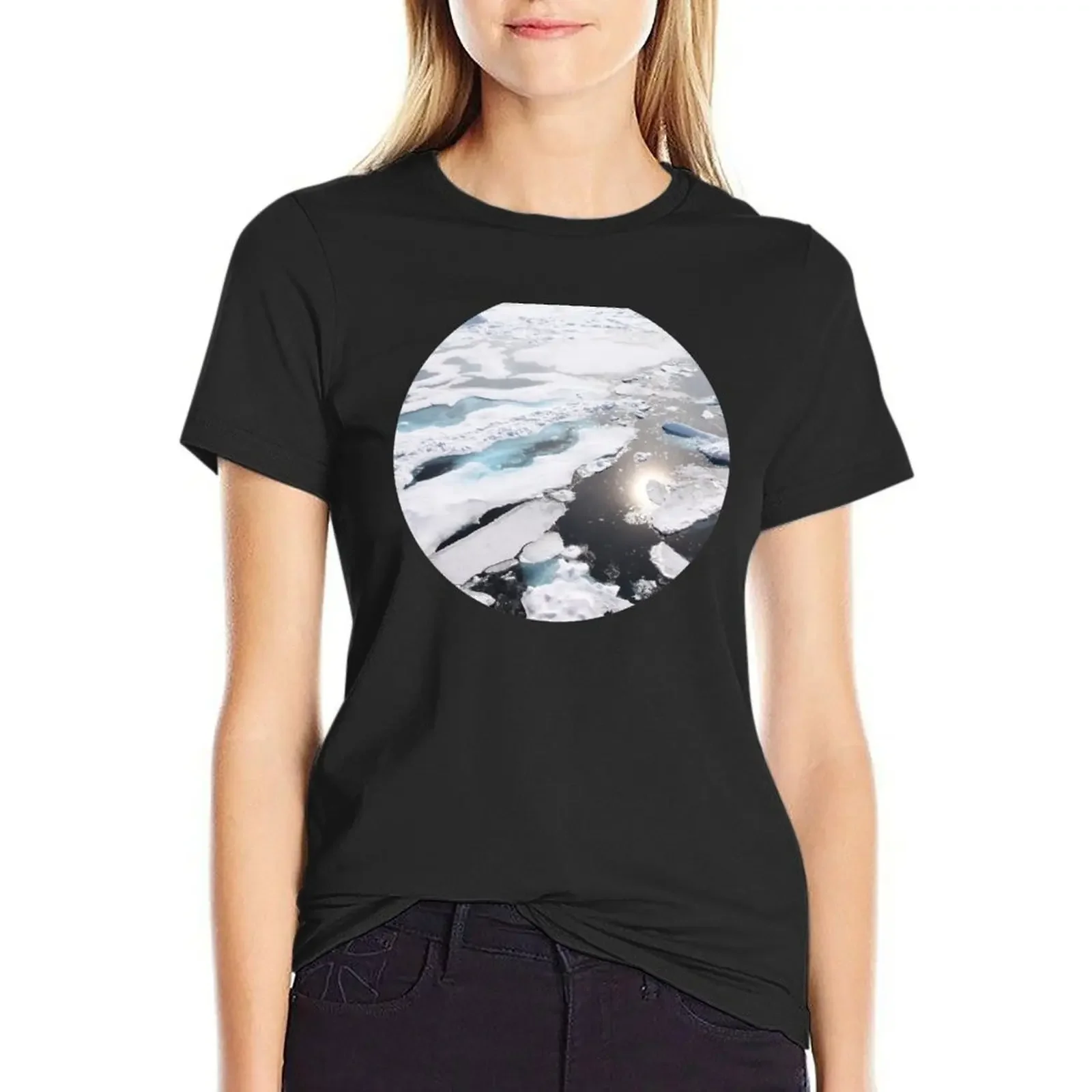 Arctic Circle T-Shirt anime clothes tops black t shirts for Women