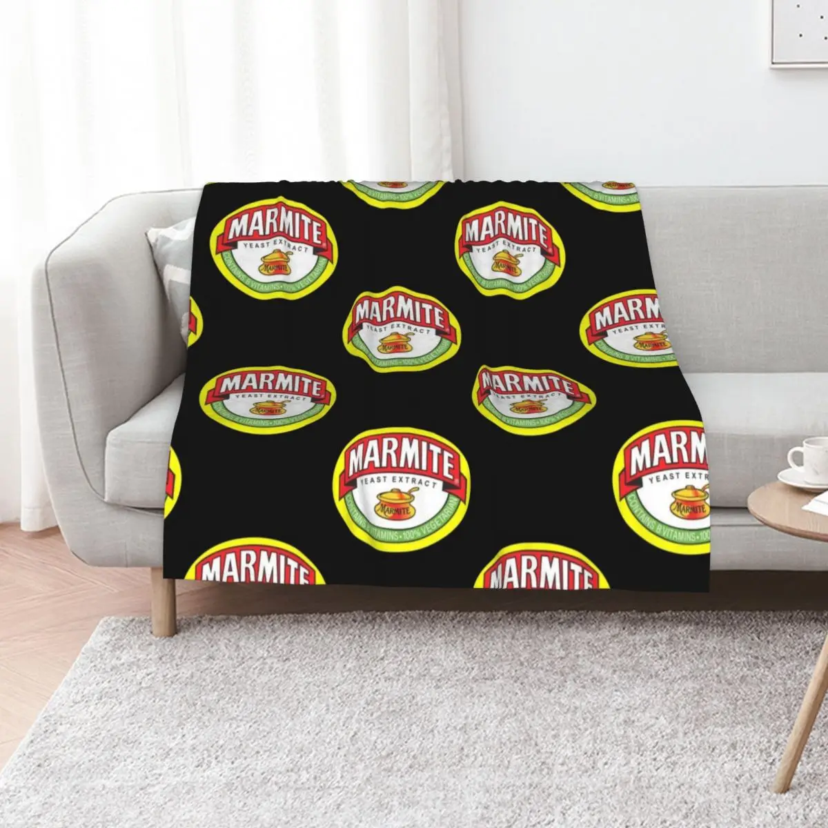 Spicy Marmite Logo 7 Throw Blanket Blankets For Baby Decorative Sofa anime heavy to sleep Retros Blankets