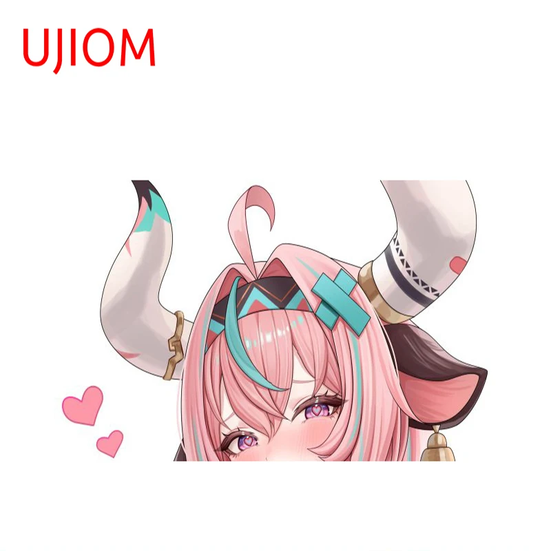 UJIOM Varesa Genshin Impact Furry Wall Sticker Exquisite Waterproof Not Safe For Work Decal Eye Catching Light Switch Decoration