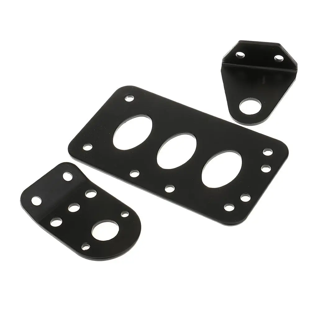 

Aluminum Alloy Motorcycle License Plate Bracket LED Tail Light Mounting Rear Number Plate Fixings for Cruiser 3/4 Inch Axle