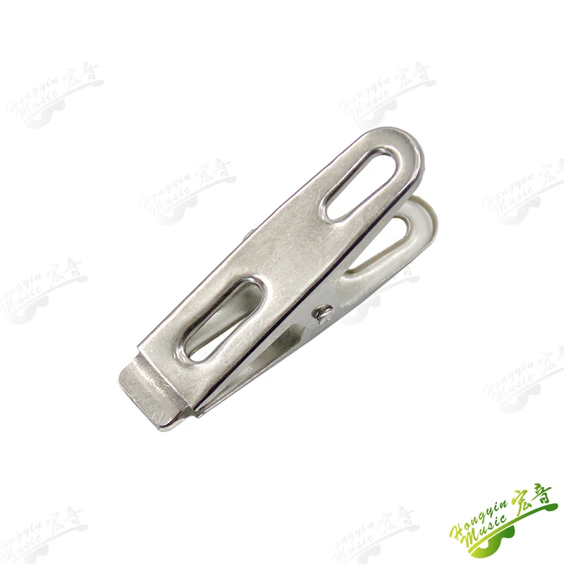 20pcs clip di ritorno a striscia di eco potente piccola clip di ferro clip a coda lunga strumento di incollaggio a striscia di eco