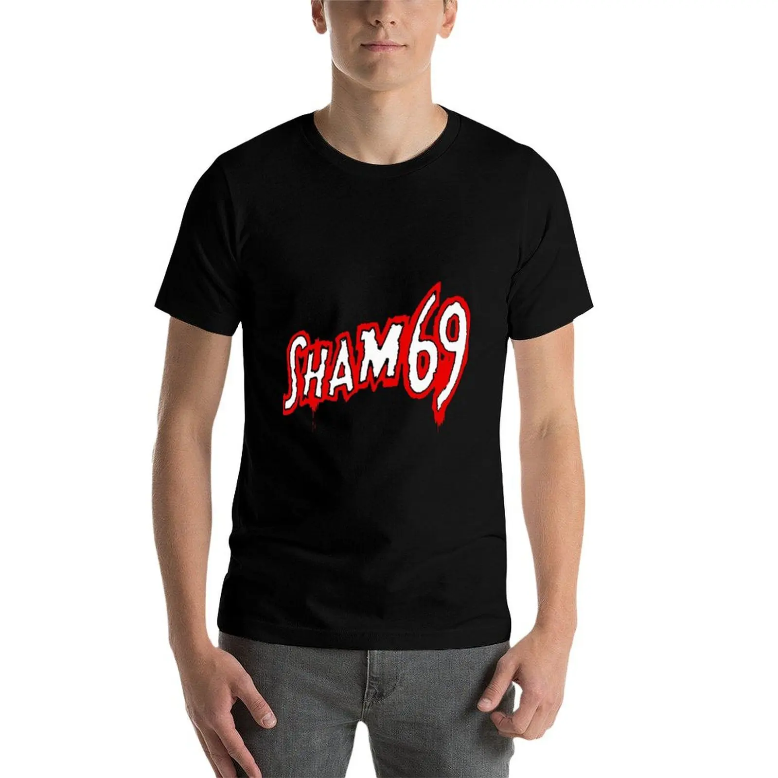 cotton man T-Shirt t shirt man Sham slim fit shirts 69 t for