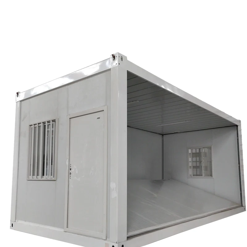 Luxury 2-storey prefabricated villa with modular prefabricated container room with living room