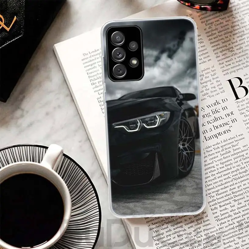 Sports Cars Male Men Phone Case For Samsung Galaxy A15 A14 A54 A13 A53 A12 A52S A55 A22 A23 A24 A32 A33 A34 A25 A35 A03S A04S A0