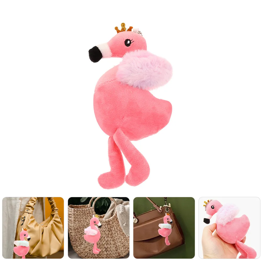 

Мягкая плюшевая игрушка-фламинго для девочек, декоративное украшение в виде животного