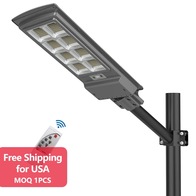 

Waterproof Outdoor Road Lamp All In One Integrated Led Solar Street Lights