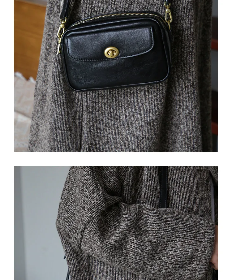 PNDME lässige, hochwertige Damen-Umhängetasche aus echtem Leder, kleine Schultertasche für Wochenendeinsätze und Partys, luxuriöse, handgefertigte Handytasche aus Rindsleder. – Detail 16