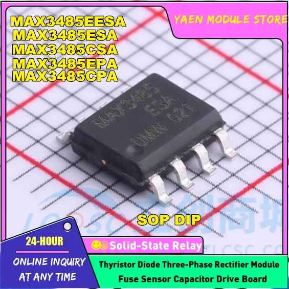 5PCS/LOT MAX3485EESA MAX3485ESA MAX3485CSA MAX3485EPA SOP DIP NEW Transceiver chip IN STOCK