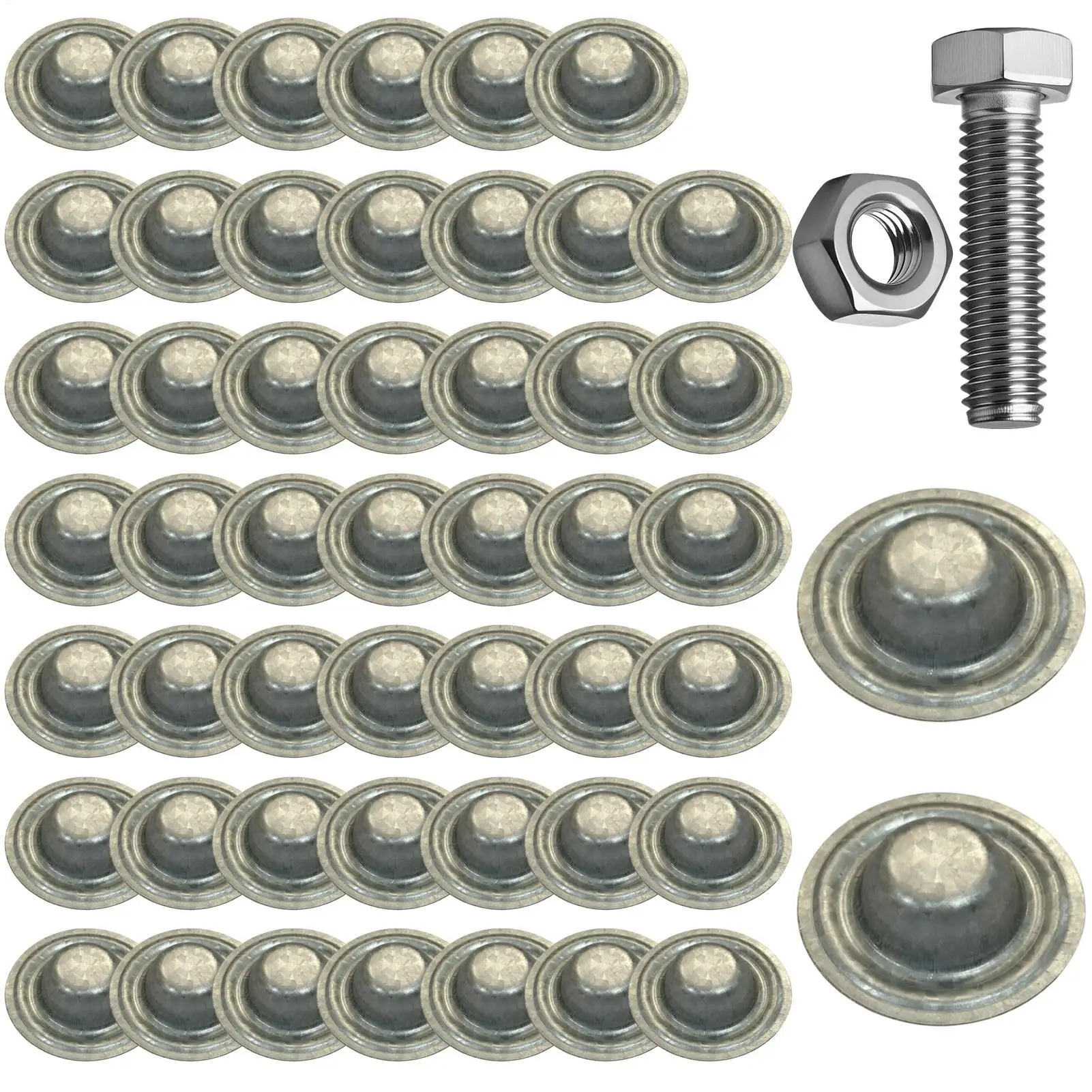 Screw Caps Metal Bolts Screw Cover Caps for Furniture Roof Wood Upholstery Cabinets Outdoor Painting Shutters Hreshold