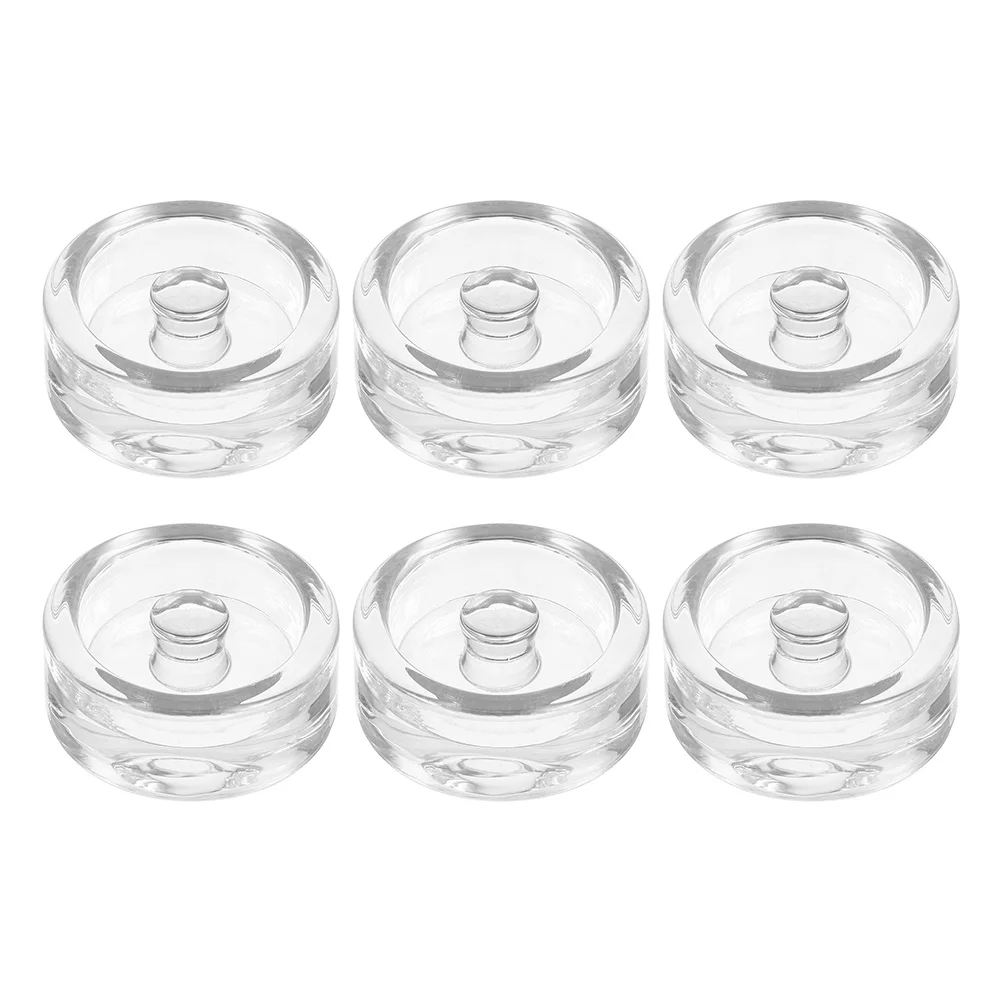

6 Pcs Mason Jar Weights Cookie Fermentation Jars Overnight with Glass for Fermenting