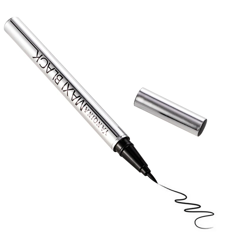 YANQINA Ultimative Schwarz Langlebig Eye Liner Bleistift Wasserdicht Eyeliner Wisch-Proof Kosmetik Schönheit Make-Up Flüssigkeit Delineador