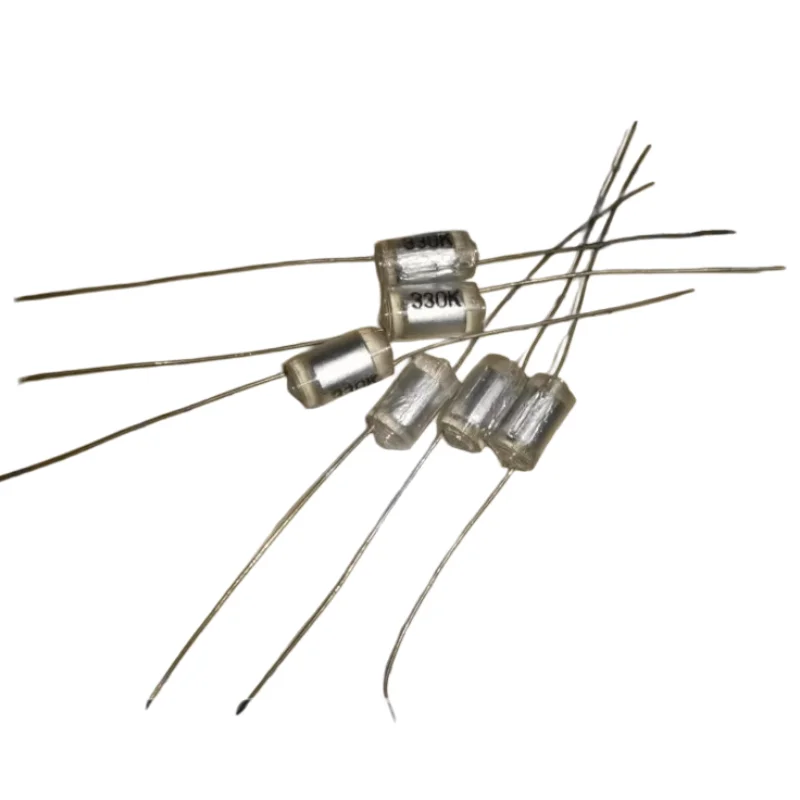 10PCS 50V 330PF 10% STYROL Axial Polystyrene Audio Capacitor 5X10MM