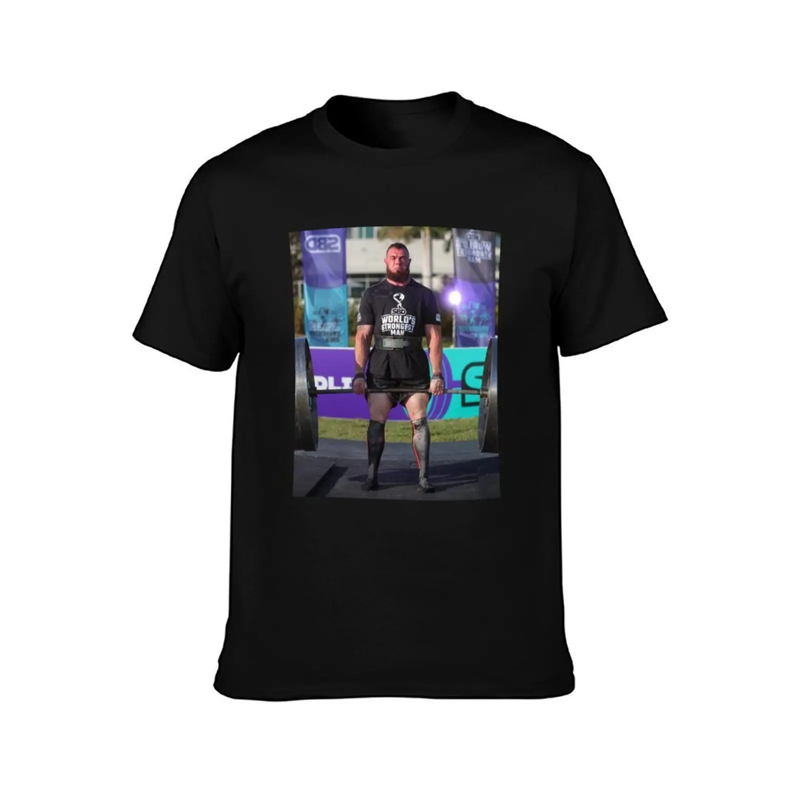 Oleksii Novikov World_amp_39_s Strongest Man T-Shirt Casual Daily Wear Short Sleeve Top T-Shirt