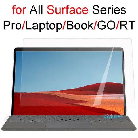 Folia ochronna na ekran do Microsoft Surface Pro 12 11 9 8 7+ 6 5 4 3 2 X Laptop 7 Studio GO 2 Book 2 3 RT Guard HD Skin Film 13 15