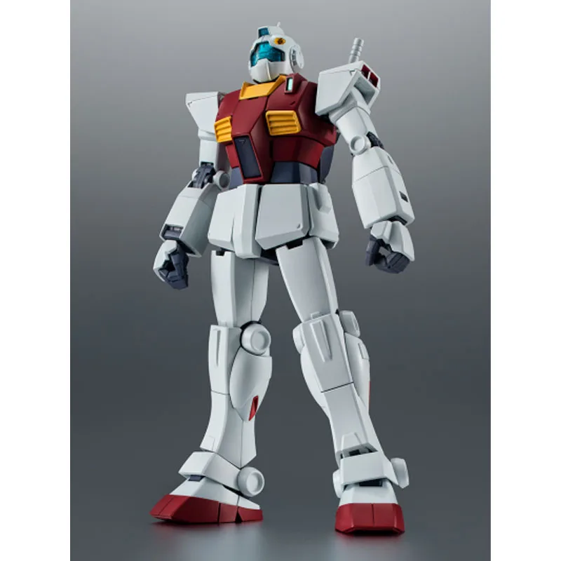 Bandai Echt ROBOT Anime Figuur RMS-179 (RGM-79R) Gundam II 130mm Action Figure Speelgoed voor Jongens Kids Gift Collectible Model