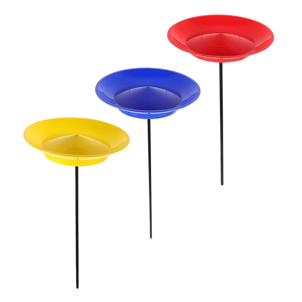 

3pcs Juggling Balance Rod Circus Props Plastic Sticks Skill Toys Kids Adults Sensory Training Performance