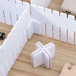 Plastic Cross Extension Buckle Practical Buckle Fixing Clip Drawer Divider Accessories