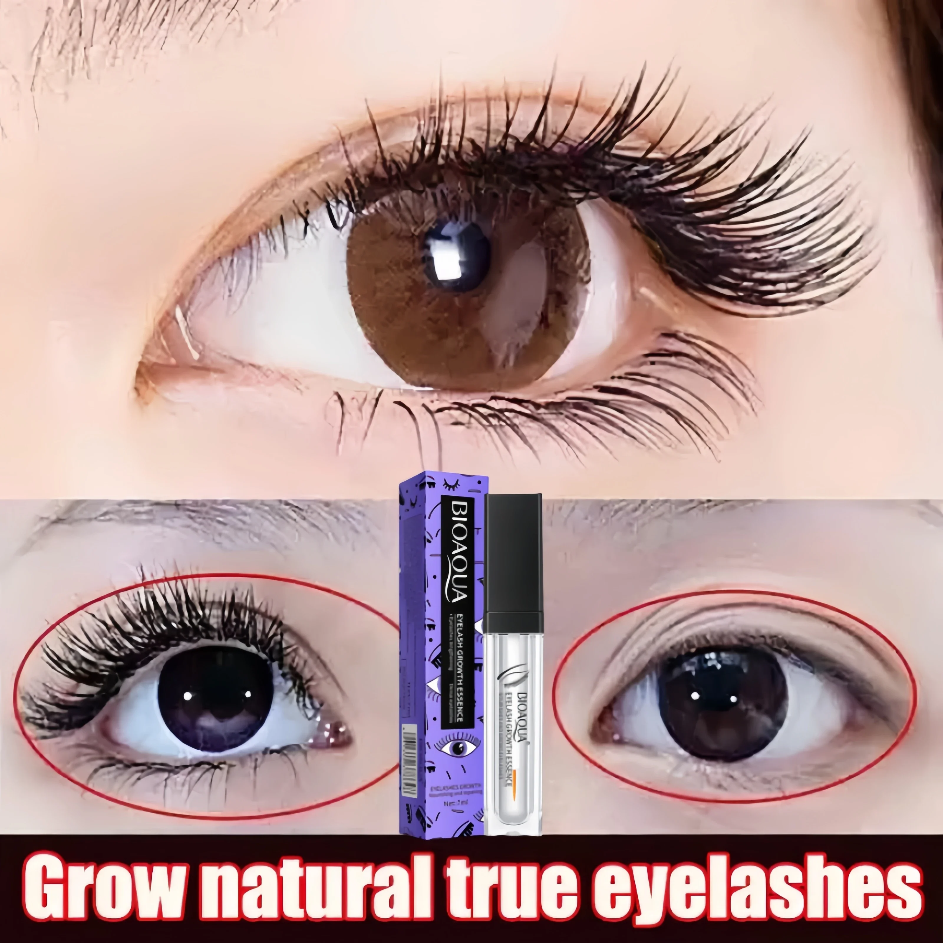 

7 Days Fast Eyelash Growth Serum Eyelash Eyebrow Growth Strong Makeup Extension Treatment Eyelash Growth Thicken Care Products
