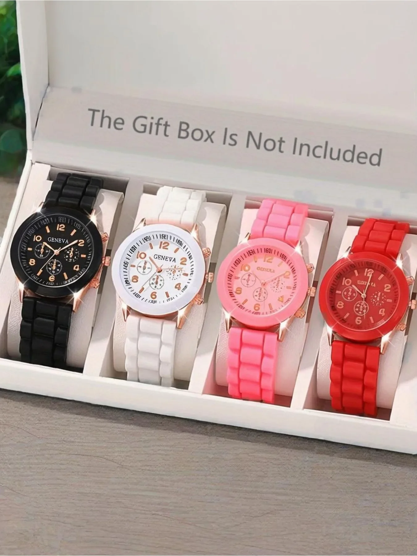 

Набор из 4 женских часов: модные, универсальные, высококачественные женские часы, комплект женских часов