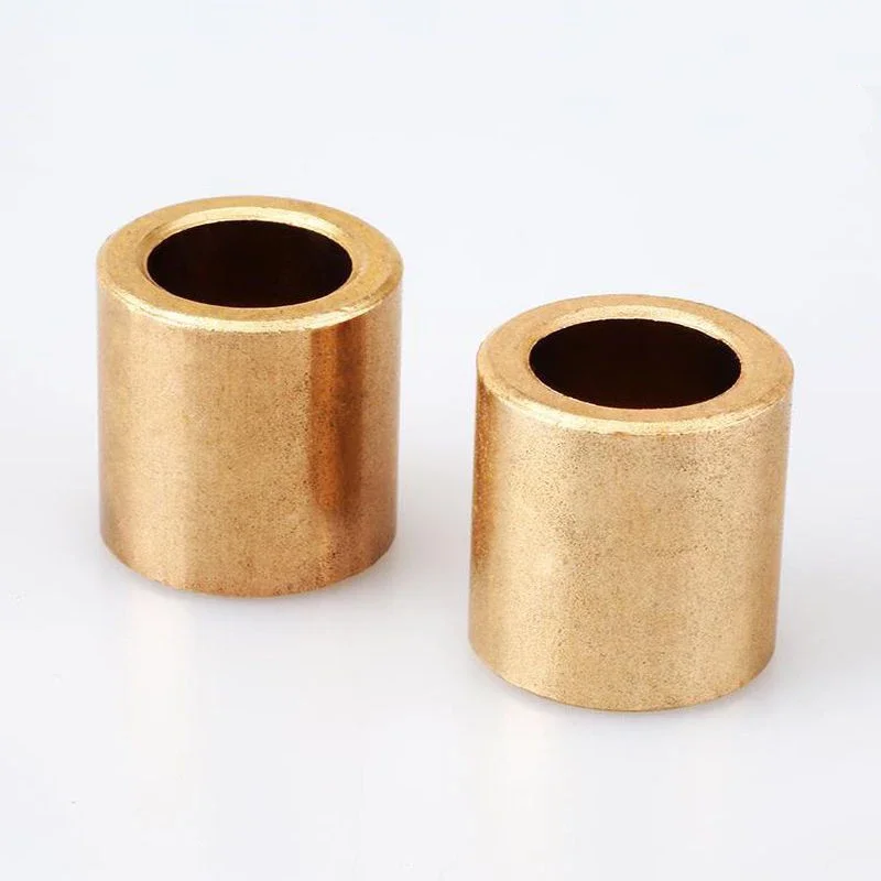 1-10Pcs Powder Metallurgy Bearing Copper Sleeve ID 4/5/6/8/10/12/14/16/18mm Brass Bushing Guide Sleeve Copper Base Bearing
