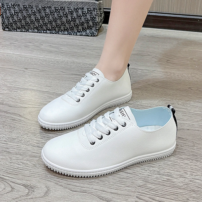 Women Shoes Summer 2024 Spring Women White Casual Shoes Breathable Flats Fashion Breathable Women Sneakers