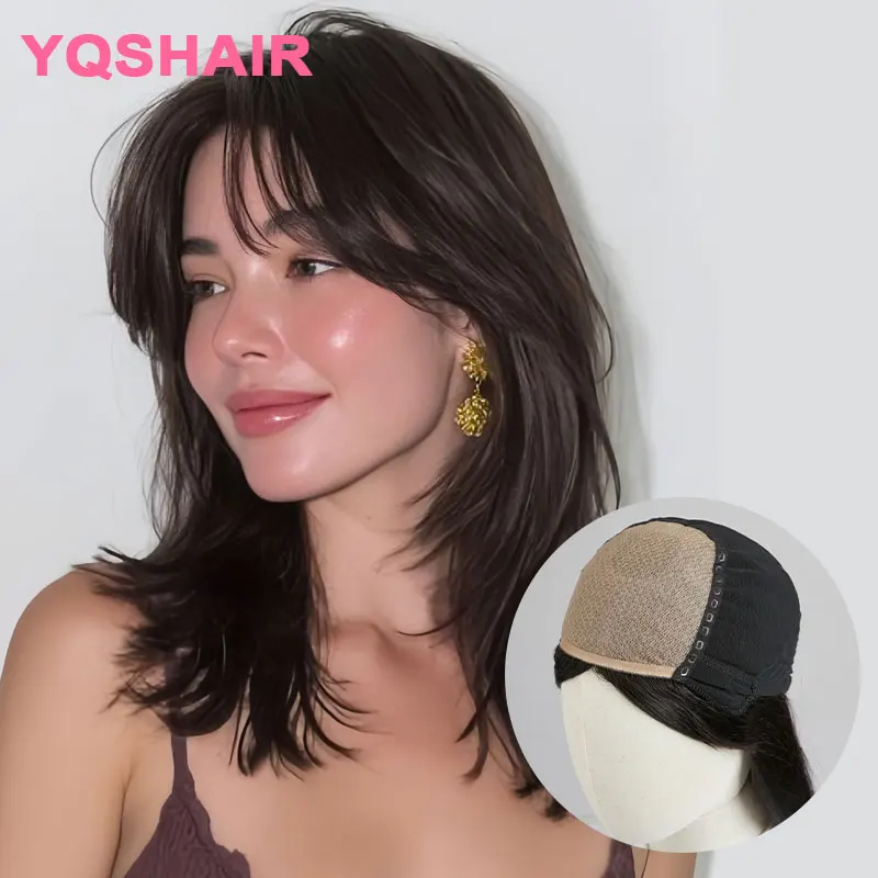 

Накладные парики из 100% натуральных человеческих волос 6x6 с шелковой основой, прямые, предварительно прорезанные, бразильские, европейские, для женщин