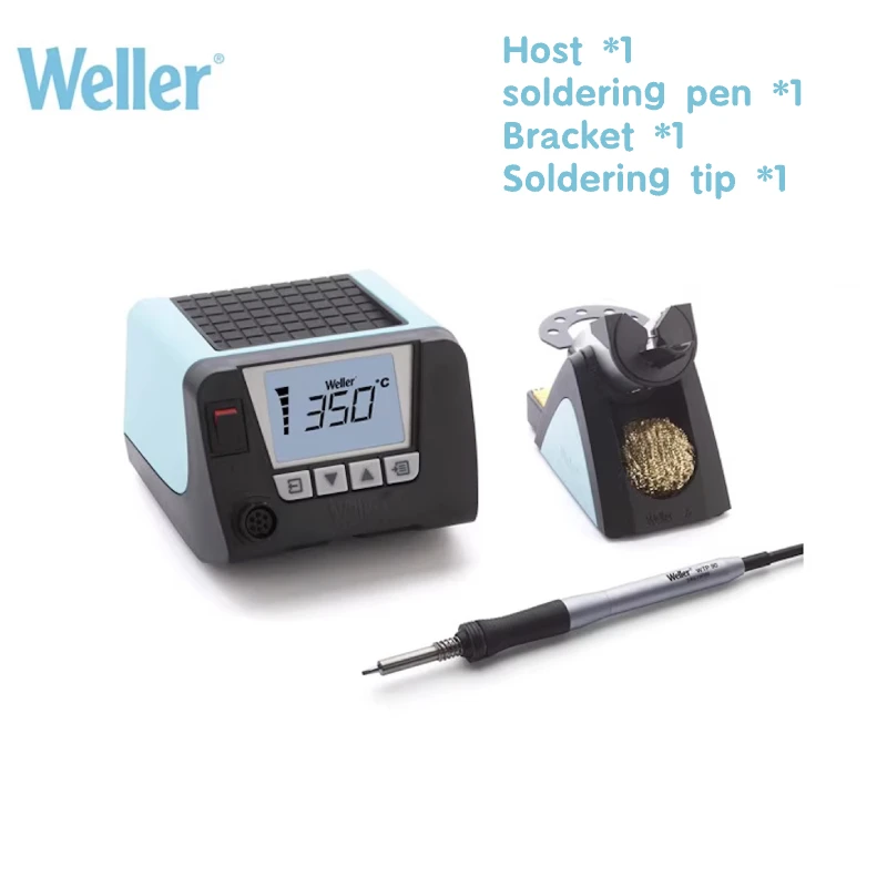 

Original Weller WT1014 Lead-free Digitally Constant Temperature 80W Soldering Station With WSP80 Soldering Iron LT Series Tips