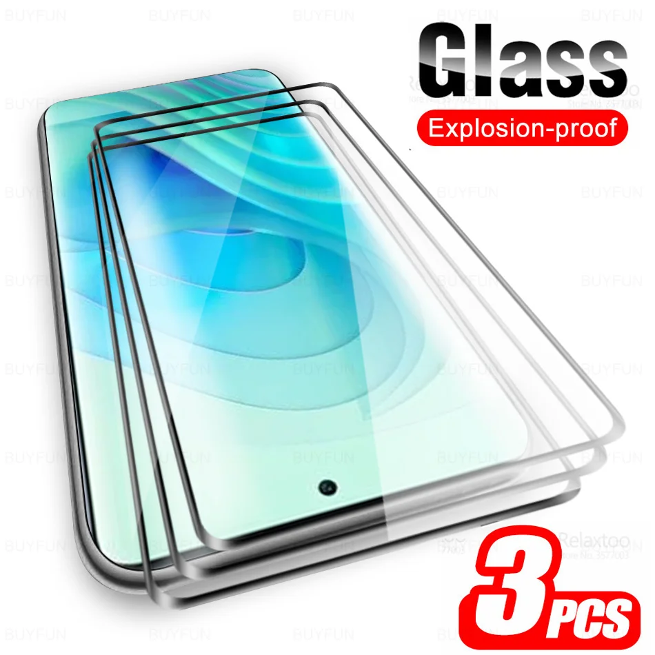 

3Pcs Curved Protective Glass For itel S23+ 4G Tempered Glass itelS23 S 23 Plus S23Plus ItelS23Plus 2023 6.78in Screen Protector