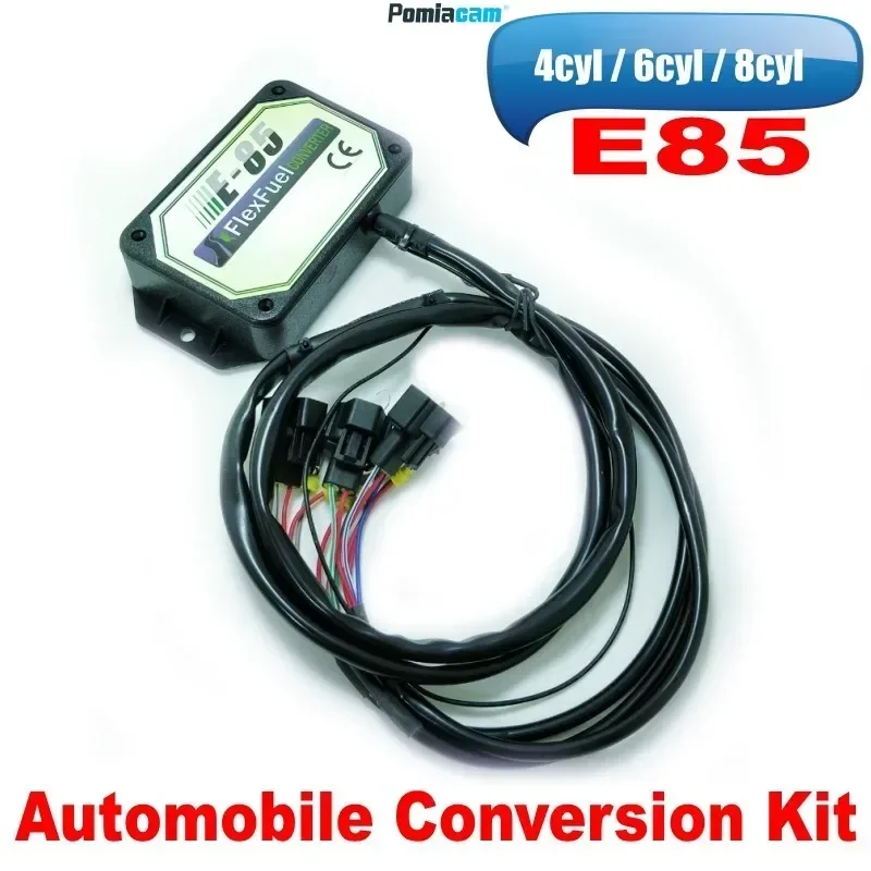 E85 8cyl Auto conversion kit Flex Fuel ethanol alternative fuel with Cold Start Asst.connectors available for EV1, EV6