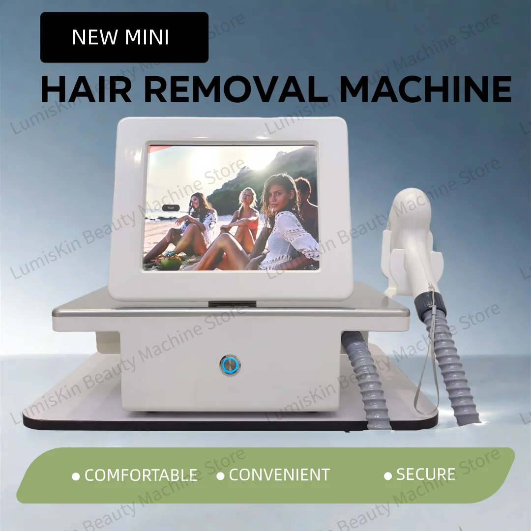 

4 Wavelengths Diode Laser Hair Remover 4000W Mini Portable Device 755 940 1064 808nm Ice Titanium Head For Face Body Home Use