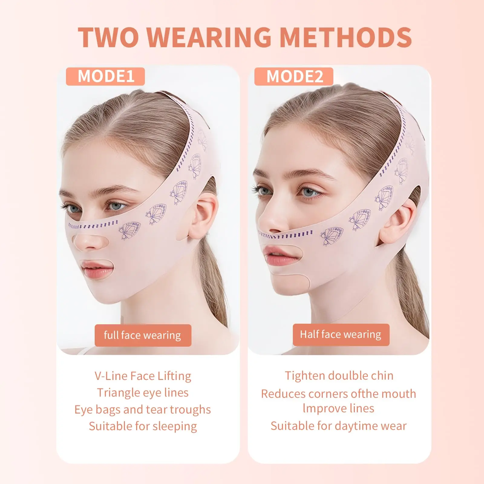 Face Slimming Bandage Women Face Lifting V Line Shaper Chin Cheek Lift Up Belt Anti Wrinkle Strap Facial Beauty Skin Care Tools