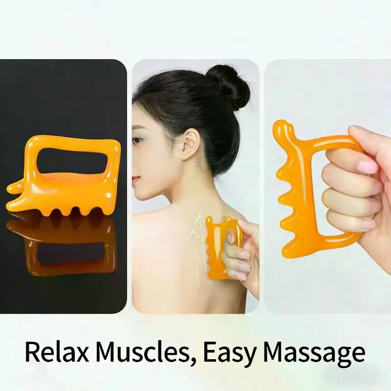 /JCS/Tool With Anti-Slip Handle Ergonomic Design Massage Nodules For Facial Skincare Muscle Relaxation Home Use Massage