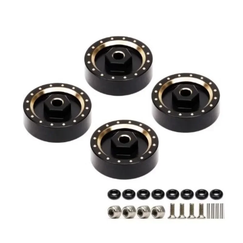 

Heavy Brass Steering Knuckles Brass Counterweight Wheel Hex for 1/24 RC Crawler Car Axial SCX24 Upgrade Parts