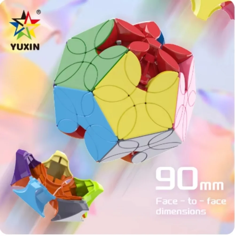 YuXin płatek 5x5 Megaminxed Dodecahedron profesjonalna prędkość magiczna kostka Megamin zabawki edukacyjne zabawki edukacyjne dla dorosłych