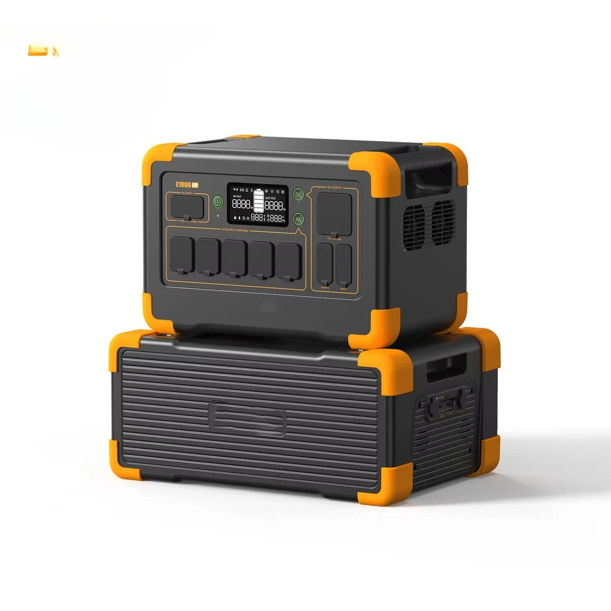 

Portable Electric Power Station Solar Power Station 1024Wh 1800W Multi-charger Power Station Off Grid Battery for Camping