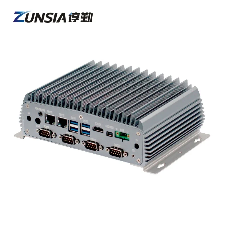 Cheap  11th Gen Core I5-1135G7/I7-1165G7 2 Lan Embedded Computer Case 6*COM rs232/rs485 CAN X86 Industrial Fanless Mini PC