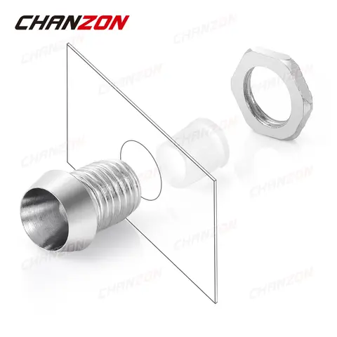 3 मिमी 5 मिमी एलईडी होल्डर सॉकेट क्लिप बेज़ल लाइट एमिटिंग डायोड लैंप बेस कवर मेटल क्रोम प्लास्टिक डिस्प्ले माउंट पैनल बल्ब कप केस 6 best sales एलईडी लाइट बेस - №4