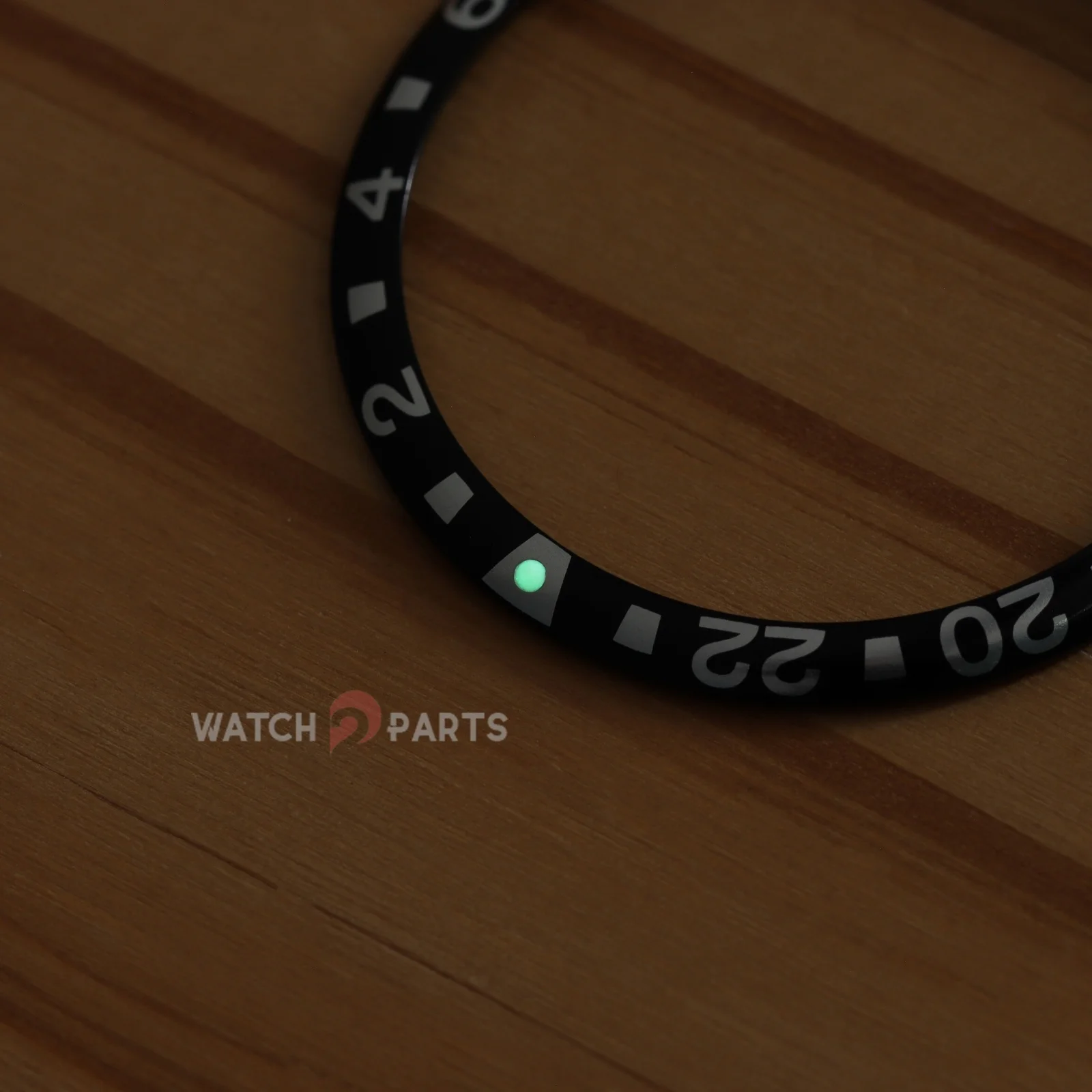 Watch Aluminum Bezel for Glashutte Original 1-39-55-43-03-14 Sport Evolution GMT 42mm Watch Insert